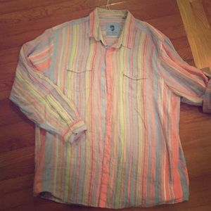 EUC Ocean & Ocean Linen Shirt